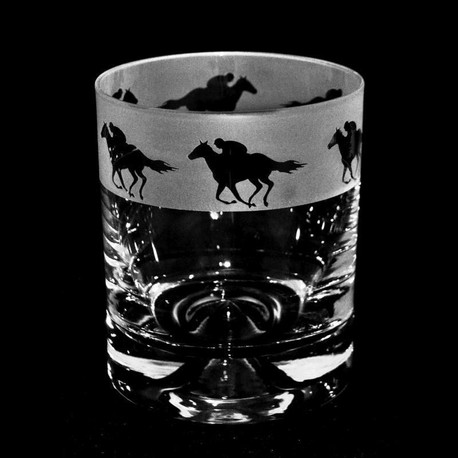 Animo Racehorse Whisky Glass Tumbler