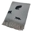 The Isle Mill Black Cat Merino Wool Throw additional 2