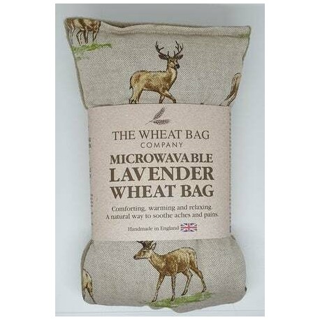 The Wheat Bag Company Lavender Microwavable Wheatbag Body Wrap - Country Stag