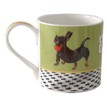 The Little Dog Laughed "Be a Happy Sausage" China Mug additional 1