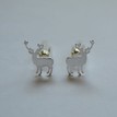 Sterling silver Stag Cufflinks additional 2