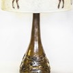 Philip Turner Cold Cast Bronze Hare Lamp and Lampshade additional 2