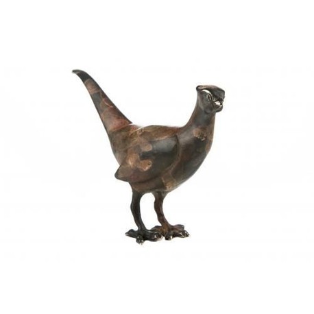 Philip Turner Pheasant Bronze Sculpture