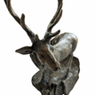 Philip Turner Cold Cast Bronze Stag on Rock Sculpture additional 4