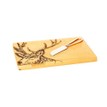 Scottish Made Oak Stag Cheese Board & Knife Set additional 2