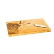 Scottish Oak Highland Cow Oak Cheese Board & Knife Set additional 2