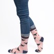 Ladies Dusky Pink Hens Socks additional 2