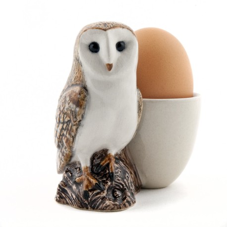 Quail Ceramics Barn Owl Egg Cup