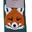 Ladies Green Fox Face Socks additional 2