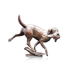 Limited Edition - Working Labrador Bronze Sculpture