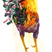 Mary Ann Rogers Limited Edition "On Guard" Cockerel Print additional 1