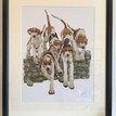 Mary Ann Rogers Limited Edition "Scramble" Hounds Print additional 3