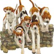 Mary Ann Rogers Limited Edition "Scramble" Hounds Print additional 1