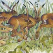 Mary Ann Rogers Limited Edition "Drove of Hares" Print additional 1