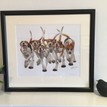 Mary Ann Rogers Limited Edition "On a Mission" Hounds Print additional 3