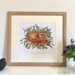 Mary Ann Rogers Limited Edition "Lying Low" Fox Print additional 2