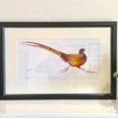 Mary Ann Rogers Limited Edition "Startled" Pheasant Print additional 2