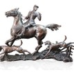 Limited Edition - Doubling the Horn Bronze Sculpture additional 1