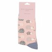 Ladies Dusty Pink Hedgehog Socks additional 2