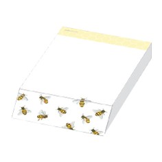 Honey Bee Design Slant Message Pad