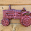 Cast Iron Wall Mounted Red Tractor Bottle Opener additional 2