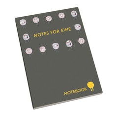"Notes For Ewe" Sheep Notebook A5