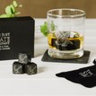 The Just Slate Company Set of 6 Stag Engraved Whisky Stones additional 1