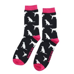 Men's Labradors Socks - Black