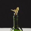The Just Slate Company Gold Coloured Bee Bottle Stopper additional 3