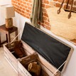 Natural Stag Apple Crate Storage Bench additional 4