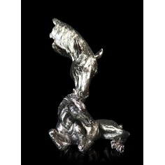 Pony & Foal Nickel Sculpture