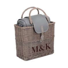 Personalised Willow Picnic Basket