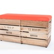 Red Outdoor Storage Bench additional 1