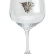 Pewter Highland Cow Gin Balloon Glass additional 1