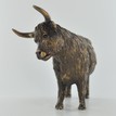 Harriet Glen Bronze Effect Highland Cow Sculpture additional 3
