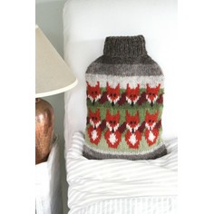 Pachamama Skulk of Foxes Wool Hot Water Bottle