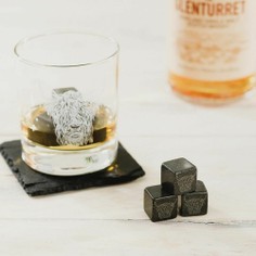 Set of 6 Highland Cow Engraved Whisky Stones