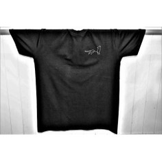Men's Designer Fox T Shirt - Black