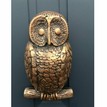 Owl Door Knocker - Copper Finish additional 1