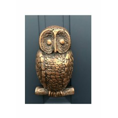 Owl Door Knocker - Copper Finish