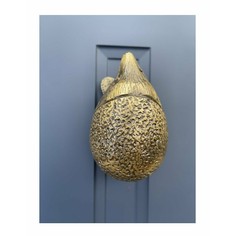 Hedgehog Door Knocker - Antique Brass finish