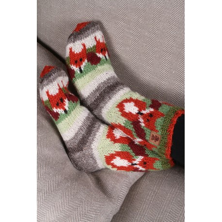 Pachamama Skulk of Foxes Sofa Socks