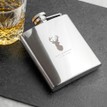 Personalised Stag 6oz Hip Flask additional 1