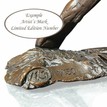 Faithful Friend Labrador Bronze Sculpture additional 4