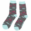 Men's Jeep Land Rover Socks - Charcoal additional 1