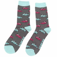 Men's Jeep Land Rover Socks - Charcoal