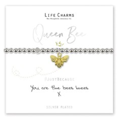 "You Are The Bees Knees" Life Charms Bracelet