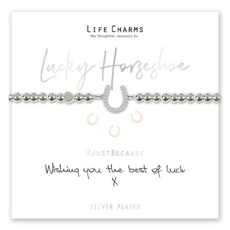 "Lucky Horseshoe" Life Charms Bracelet