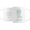 Personalised Floral Wellies Mug additional 3