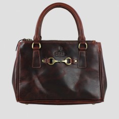 Jodie Handbag in Natural Leather Brown